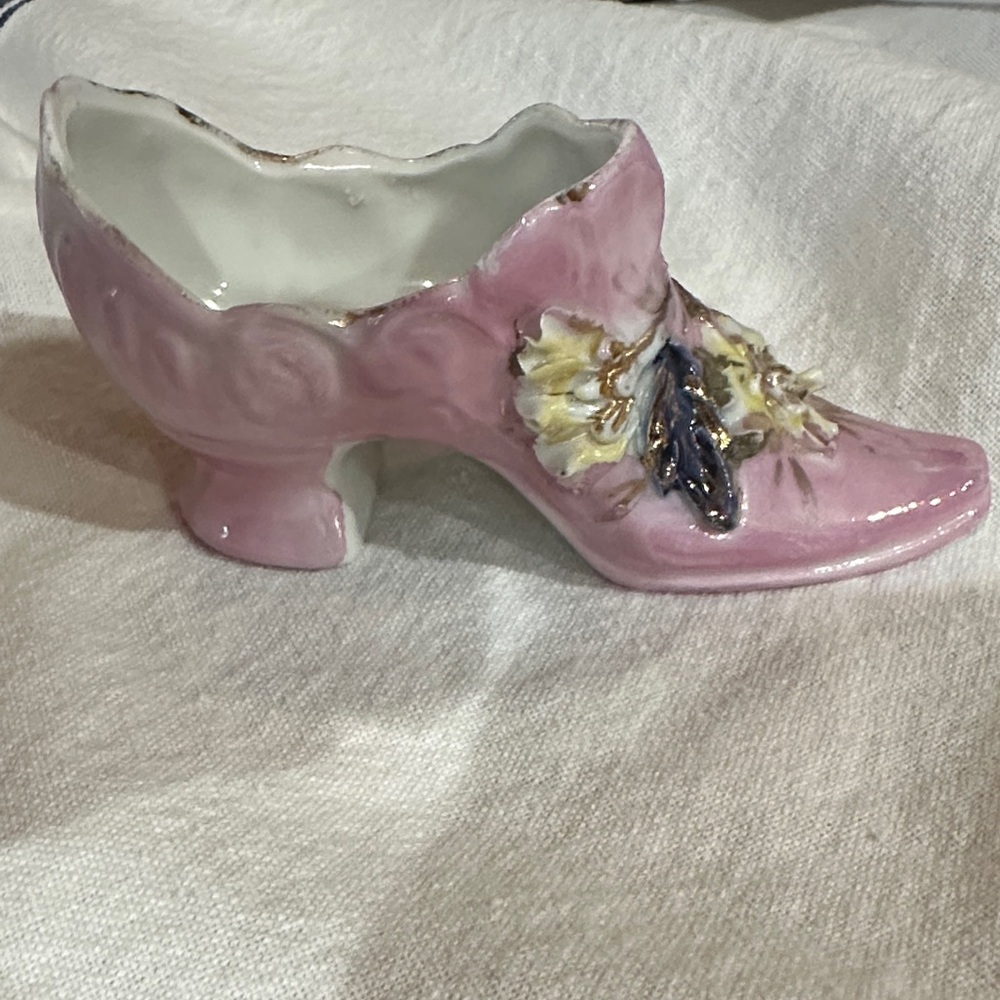 German Porcelain Slipper